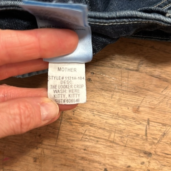 Mother Jeans The Looker in Crop Here Kitty Kitty | 26 - Picture 14 of 15